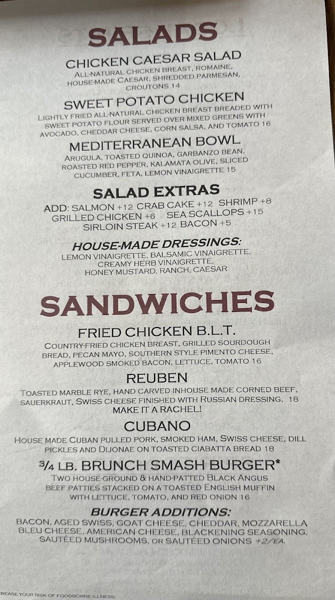 Crave Kitchen & Cocktails Menu - Image 5